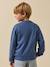 Sweat chiné à message garçon - coton biologique Denim bleu+Menthe 4 - vertbaudet enfant 