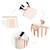 Barrière de sécurité enfant extensible deco pop Blanc+Marron+Noir 12 - vertbaudet enfant 