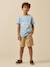 T-shirt imprimé garçon - coton biologique Blanc/surf+Bleu ciel / voilier+Bleu/skate+Celadon/fish+Gris chine/tennis+Marine / surflife 8 - vertbaudet enfant 