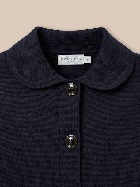 Cardigan en maille milano fille - collection junior Marine 2 - vertbaudet enfant 