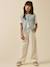 Cardigan fille laine et mohair Gazon+Vert d'eau 10 - vertbaudet enfant 