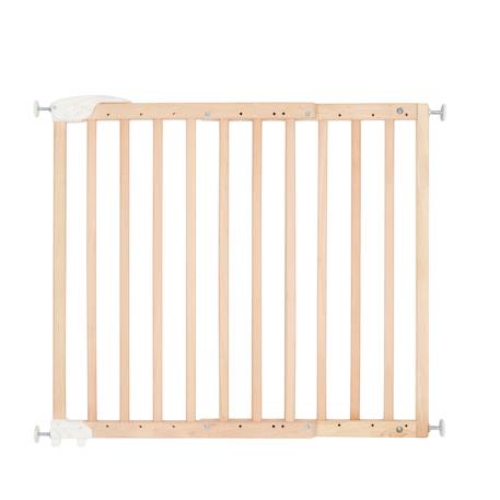 Barrière de sécurité enfant extensible deco pop Blanc+Marron+Noir 7 - vertbaudet enfant 