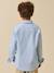 Chemise en micro vichy garçon. Bleu 4 - vertbaudet enfant 