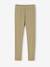 Lot de 2 leggings fille Basics indigo+kaki+marron imprimé+vert sauge 8 - vertbaudet enfant 