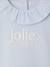 Sweat bébé fille collerette bleu clair 3 - vertbaudet enfant 