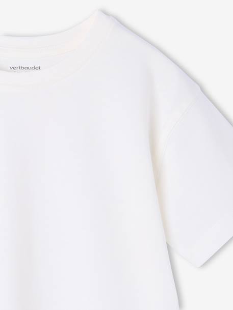 Lot de 3 t-shirts Basics garçon unis olive 6 - vertbaudet enfant 
