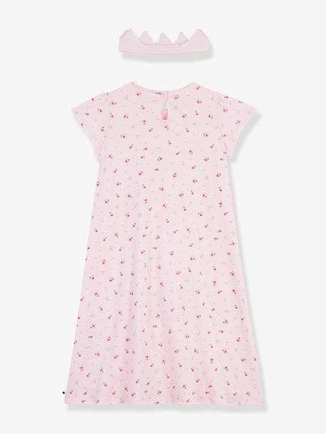 Chemise de nuit et diadème Petit Bateau rose pâle 2 - vertbaudet enfant 