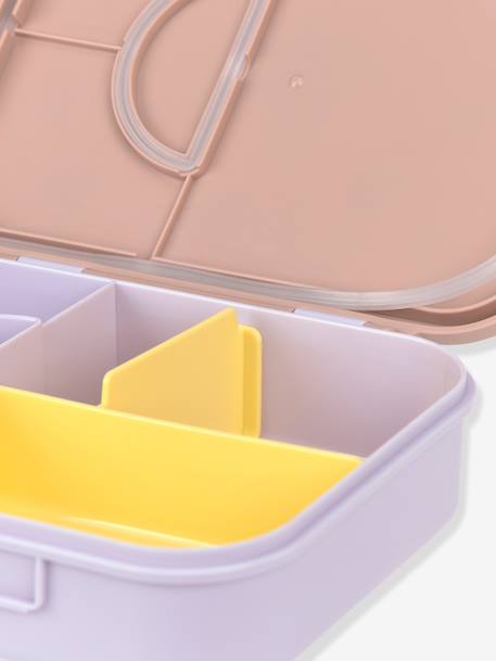 Boîte à gouter Bento Little Gang LÄSSIG bleu jean+blush+marine+mauve 14 - vertbaudet enfant 