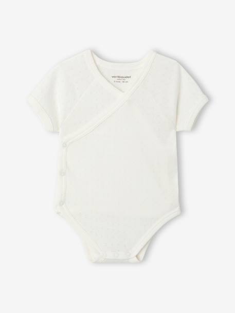 Lot 3 bodies bébé fille MC rose 3 - vertbaudet enfant 