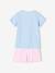 Pyjashort fille coton Bluey rayé rose 4 - vertbaudet enfant 