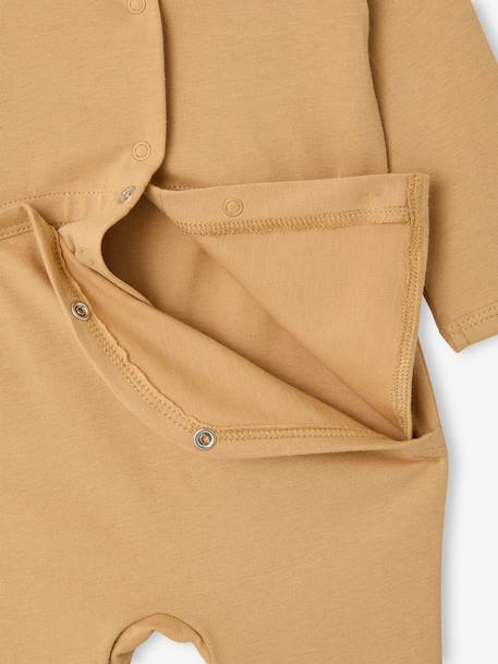 Pyjama dors-bien garçon coton biologique beige 4 - vertbaudet enfant 