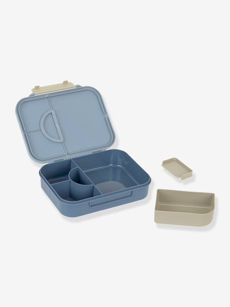 Boîte à gouter Bento Little Gang LÄSSIG bleu jean+blush+marine+mauve 6 - vertbaudet enfant 