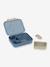 Boîte à gouter Bento Little Gang LÄSSIG bleu jean+blush+marine+mauve 6 - vertbaudet enfant 