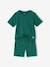 Lot pyjama short uni bleu chambray 3 - vertbaudet enfant 