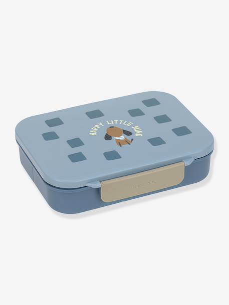 Boîte à gouter Bento Little Gang LÄSSIG bleu jean+blush+marine+mauve 4 - vertbaudet enfant 