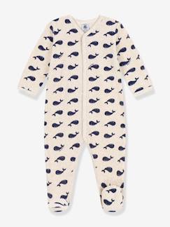 Bébé-Pyjama, surpyjama-Dors bien bébé velours baleines