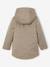 Parka fille 3 en 1 parka et coupe-vent imprimé fleurs kaki 2 - vertbaudet enfant 
