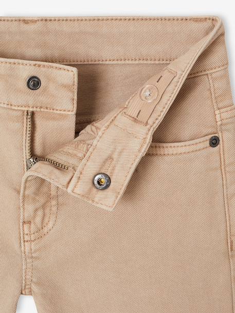 Bermuda garçon 5 poches argile+bleu grisé+terracotta+vert émeraude 3 - vertbaudet enfant 