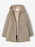 Parka fille 3 en 1 parka et coupe-vent imprimé fleurs kaki 6 - vertbaudet enfant 
