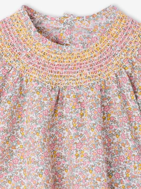 Ensemble bébé fille blouse + short multicolore 6 - vertbaudet enfant 