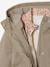 Parka fille 3 en 1 parka et coupe-vent imprimé fleurs kaki 4 - vertbaudet enfant 