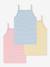 Lot de 3 débardeurs bretelles Petit Bateau blanc 2 - vertbaudet enfant 
