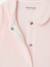 Lot de 2 pyjamas bébé en velours naissance beige+rose 12 - vertbaudet enfant 