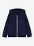 Sweat zippe fille à capuche marine 2 - vertbaudet enfant 