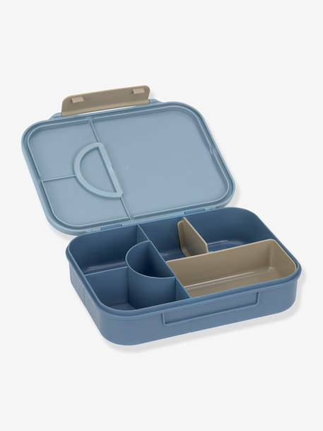 Boîte à gouter Bento Little Gang LÄSSIG bleu jean+blush+marine+mauve 5 - vertbaudet enfant 