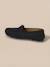 Mocassins suédés garçon Beige+Marine 8 - vertbaudet enfant 