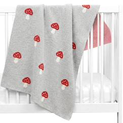 Linge de maison et décoration-Linge de lit bébé-Couverture en coton bio gots