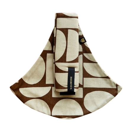 Porte-bébé wildride boho Marron chocolat 4 - vertbaudet enfant 