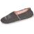 Chaussons slippers Gris chiné foncé 1 - vertbaudet enfant 