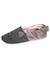 Chaussons slippers en jersey et semelle à picots antidérapants Gris chiné foncé 6 - vertbaudet enfant 