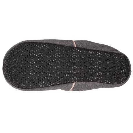 Chaussons slippers Gris chiné foncé 4 - vertbaudet enfant 