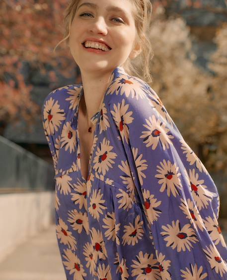 Blouse de grossesse et allaitement madeleine Bleuet+Cuivre 4 - vertbaudet enfant 