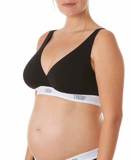 Brassière de maternité et d'allaitement life Noir 1 - vertbaudet enfant 