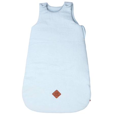 Gigoteuse sans manches en gaze de coton jeanne Beige+Blanc+Blanc à pois or+Bleu+Camel+Écru+Gris+Terracotta+Vert de gris+Vieux rose 10 - vertbaudet enfant 