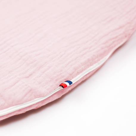 Gigoteuse sans manches en gaze de coton jeanne Beige+Blanc+Blanc à pois or+Bleu+Camel+Écru+Gris+Terracotta+Vert de gris+Vieux rose 35 - vertbaudet enfant 