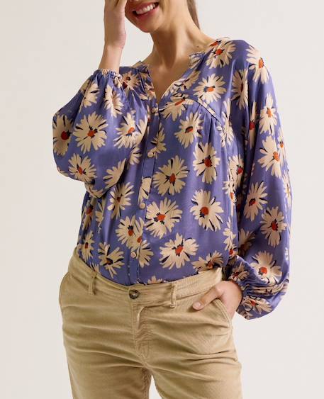 Blouse de grossesse et allaitement madeleine Bleuet+Cuivre 6 - vertbaudet enfant 