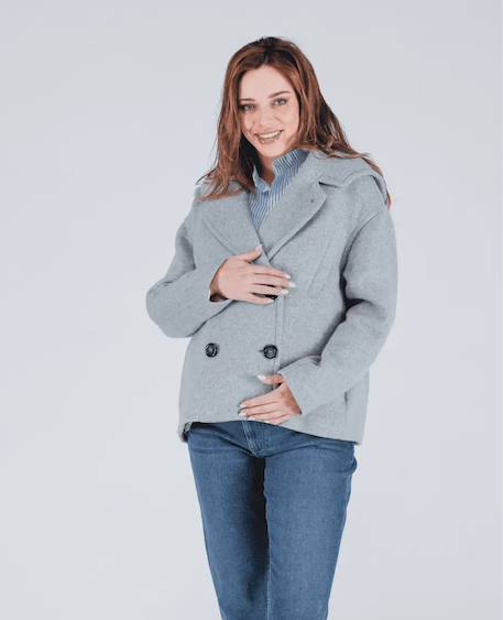 Caban de grossesse malo Gris 6 - vertbaudet enfant 