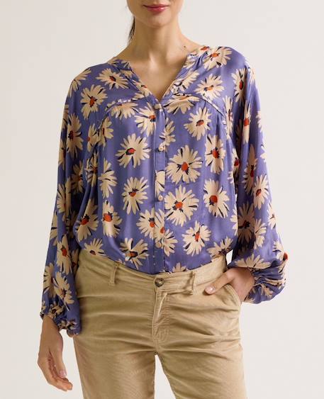 Blouse de grossesse et allaitement madeleine Bleuet+Cuivre 2 - vertbaudet enfant 