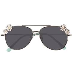 Lunettes de soleilpilote métallique avec marguerites  - vertbaudet enfant