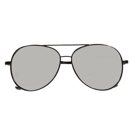Lunettes de soleilforme pilote enfant 10 à 12 ans, verres polycarbonates catégorie 3 Noir+Or rose 1 - vertbaudet enfant 