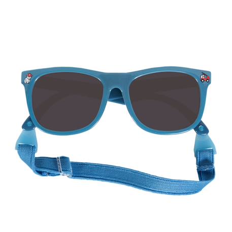Lunettes de soleil2-3 ans, attache tête, verres catégorie 3 Marine+Multico 1 - vertbaudet enfant 
