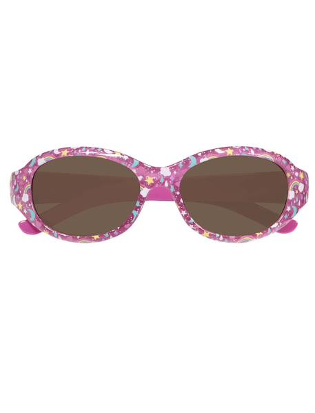 Lunettes de soleilâge 4 à 6 ans, verres polycarbonates catégorie 3 Menthe+Rose 9 - vertbaudet enfant 