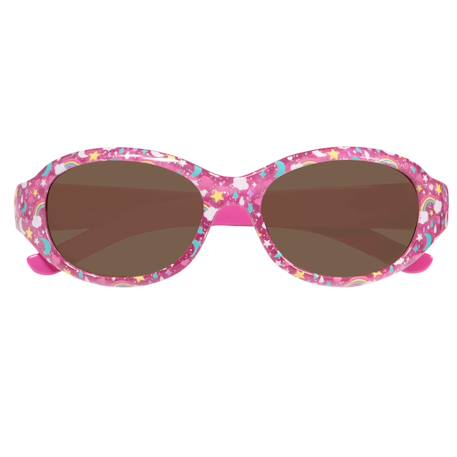 Lunettes de soleilâge 4 à 6 ans, verres polycarbonates catégorie 3 Menthe+Rose 5 - vertbaudet enfant 