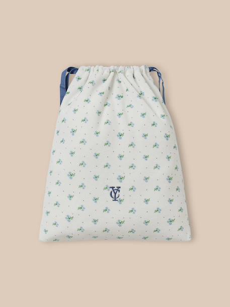 Pyjama en velours imprimé Imprimé  swany 2 - vertbaudet enfant 