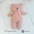 Poupée en tissu ours teddy ultra doux Pink 4 - vertbaudet enfant 