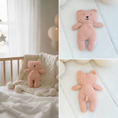 Poupée en tissu ours teddy ultra doux Pink 6 - vertbaudet enfant 